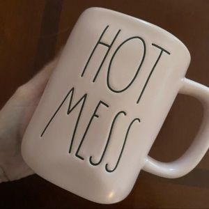 Light Pink brand new Rae dunn hot mess mug